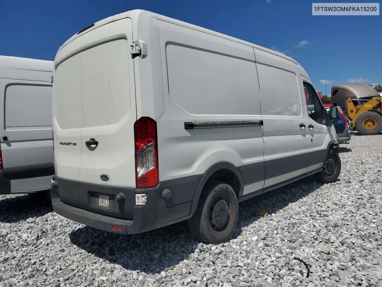 2015 Ford Transit T-350 VIN: 1FTSW2CM6FKA15200 Lot: 51796994