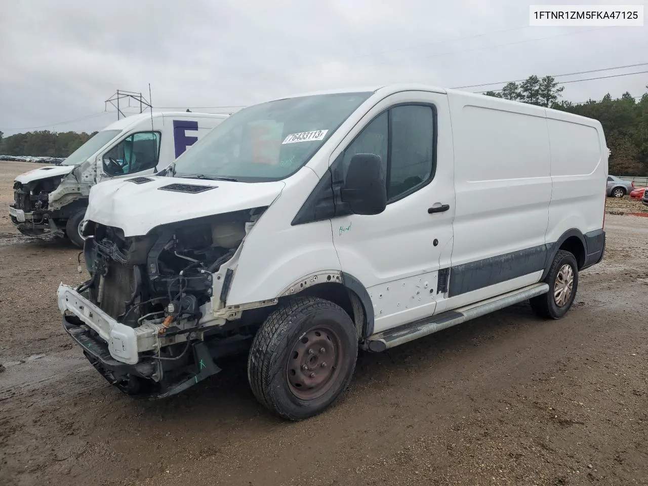 1FTNR1ZM5FKA47125 2015 Ford Transit T-250