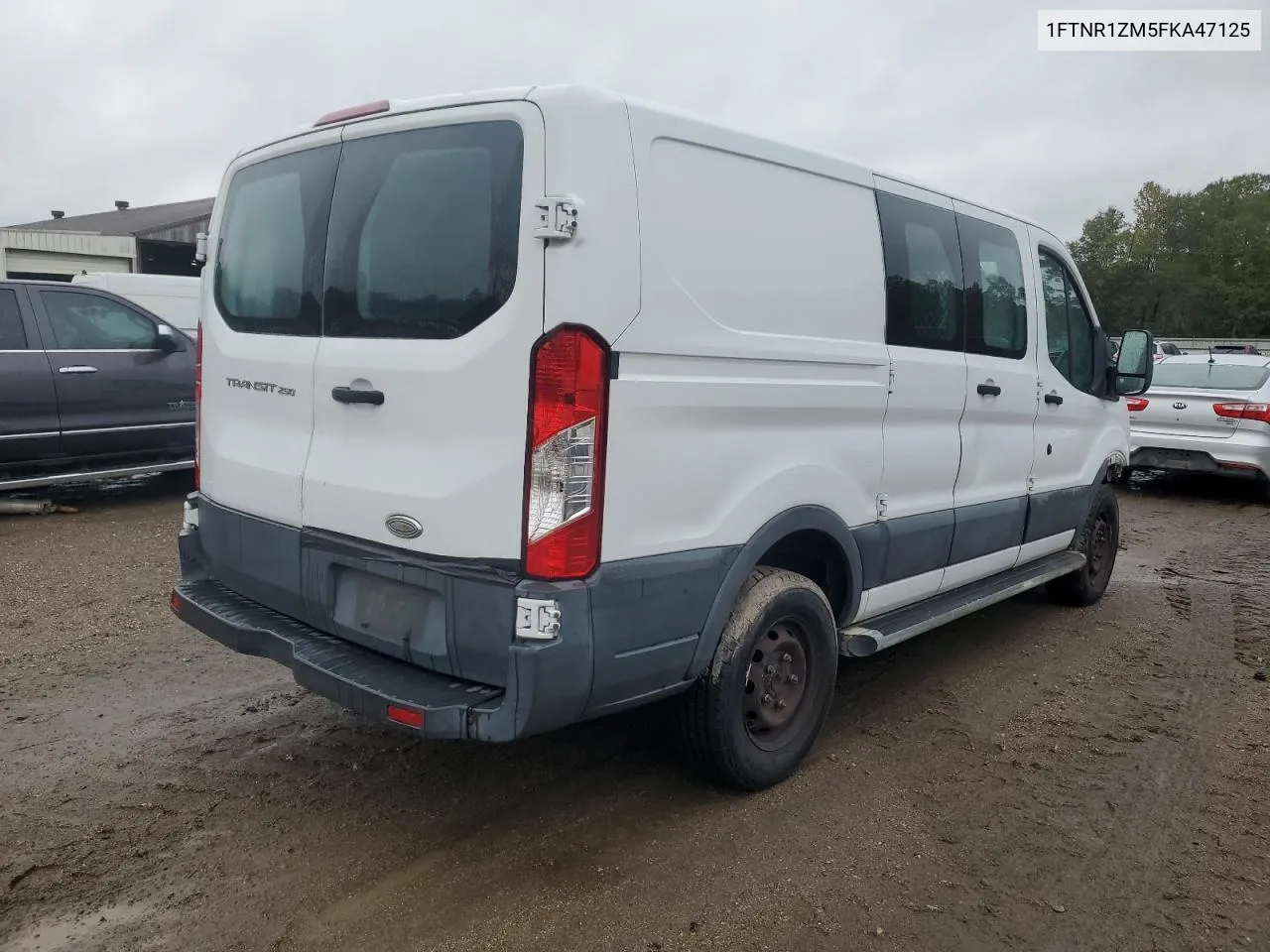 2015 Ford Transit T-250 VIN: 1FTNR1ZM5FKA47125 Lot: 53737864