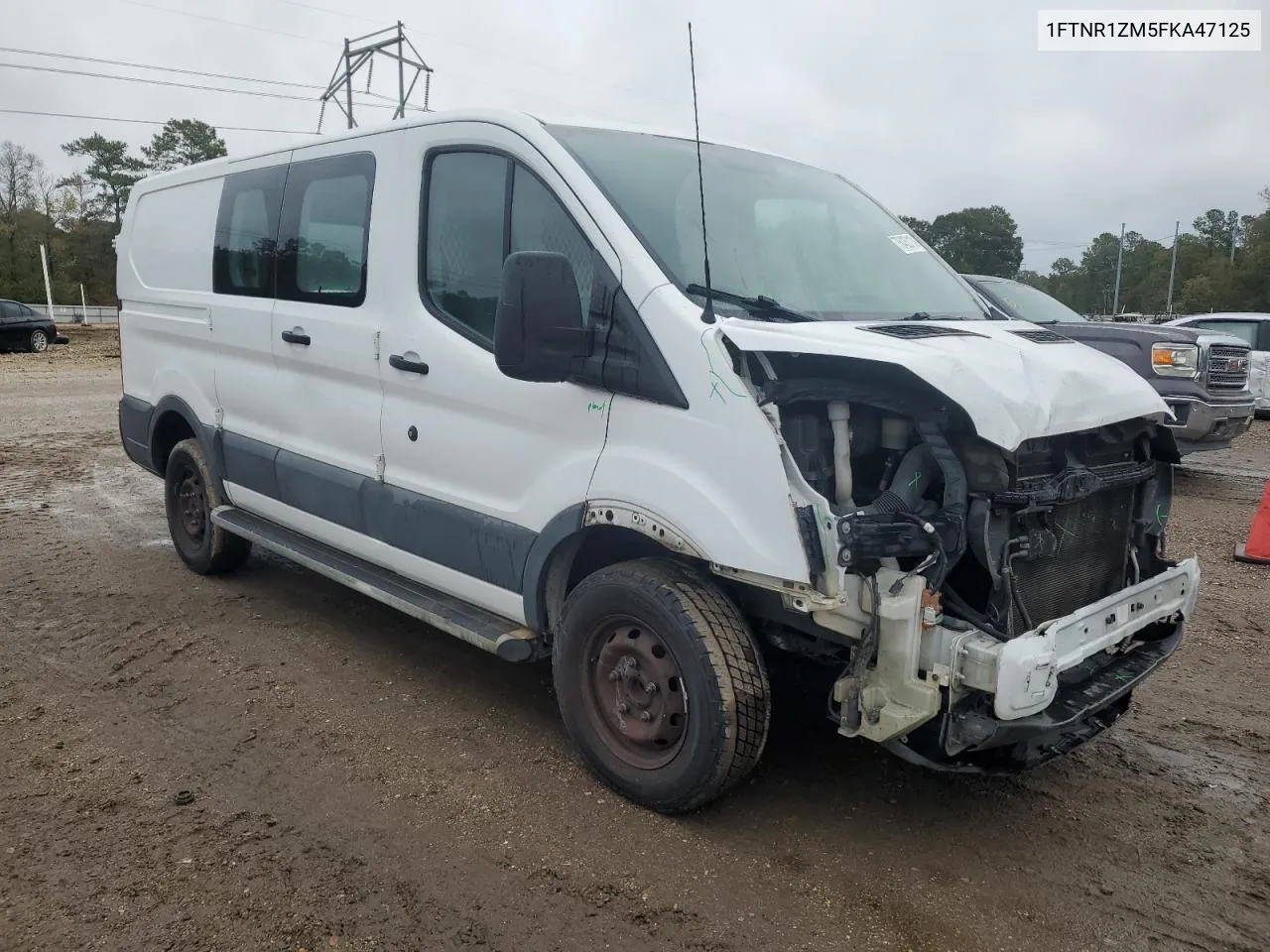 2015 Ford Transit T-250 VIN: 1FTNR1ZM5FKA47125 Lot: 53737864