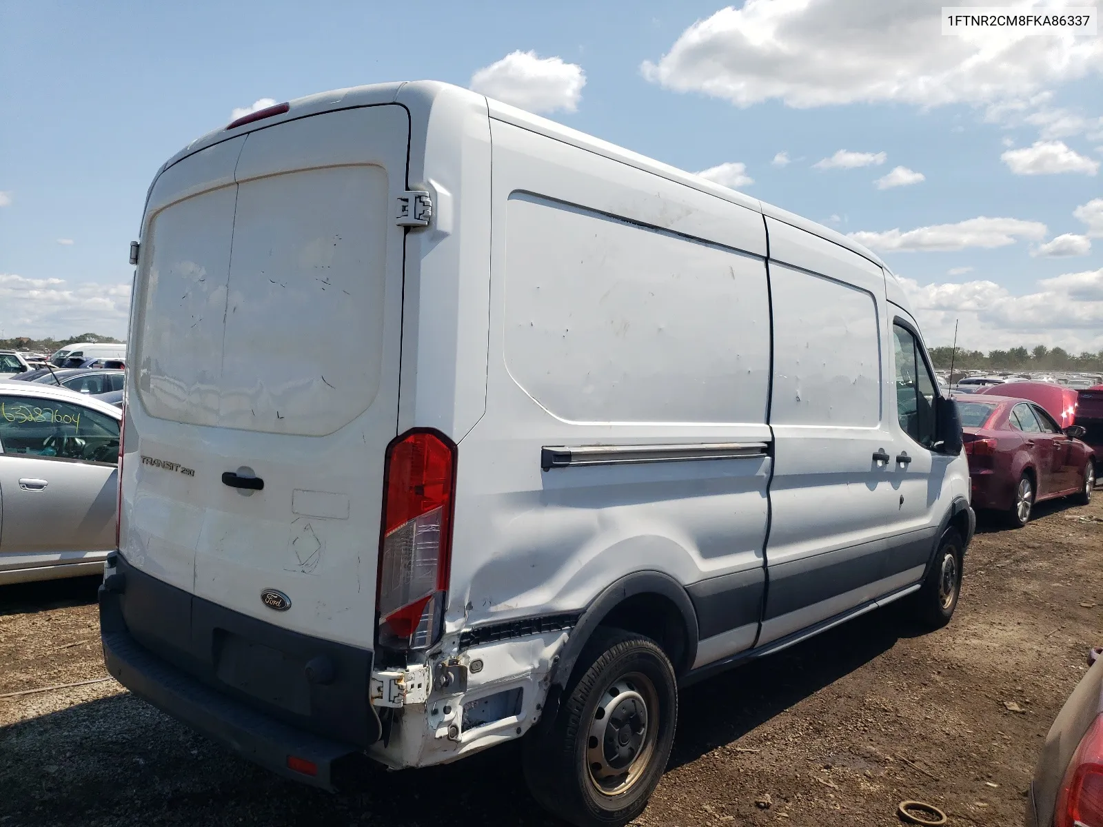 1FTNR2CM8FKA86337 2015 Ford Transit T-250