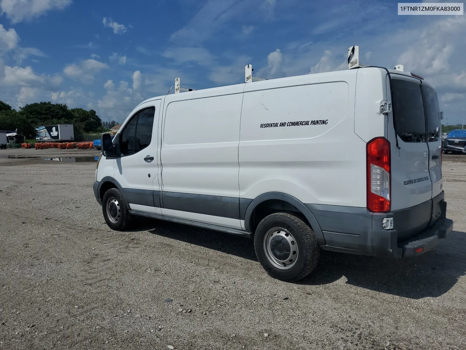 2015 Ford Transit T-250 VIN: 1FTNR1ZM0FKA83000 Lot: 67683624