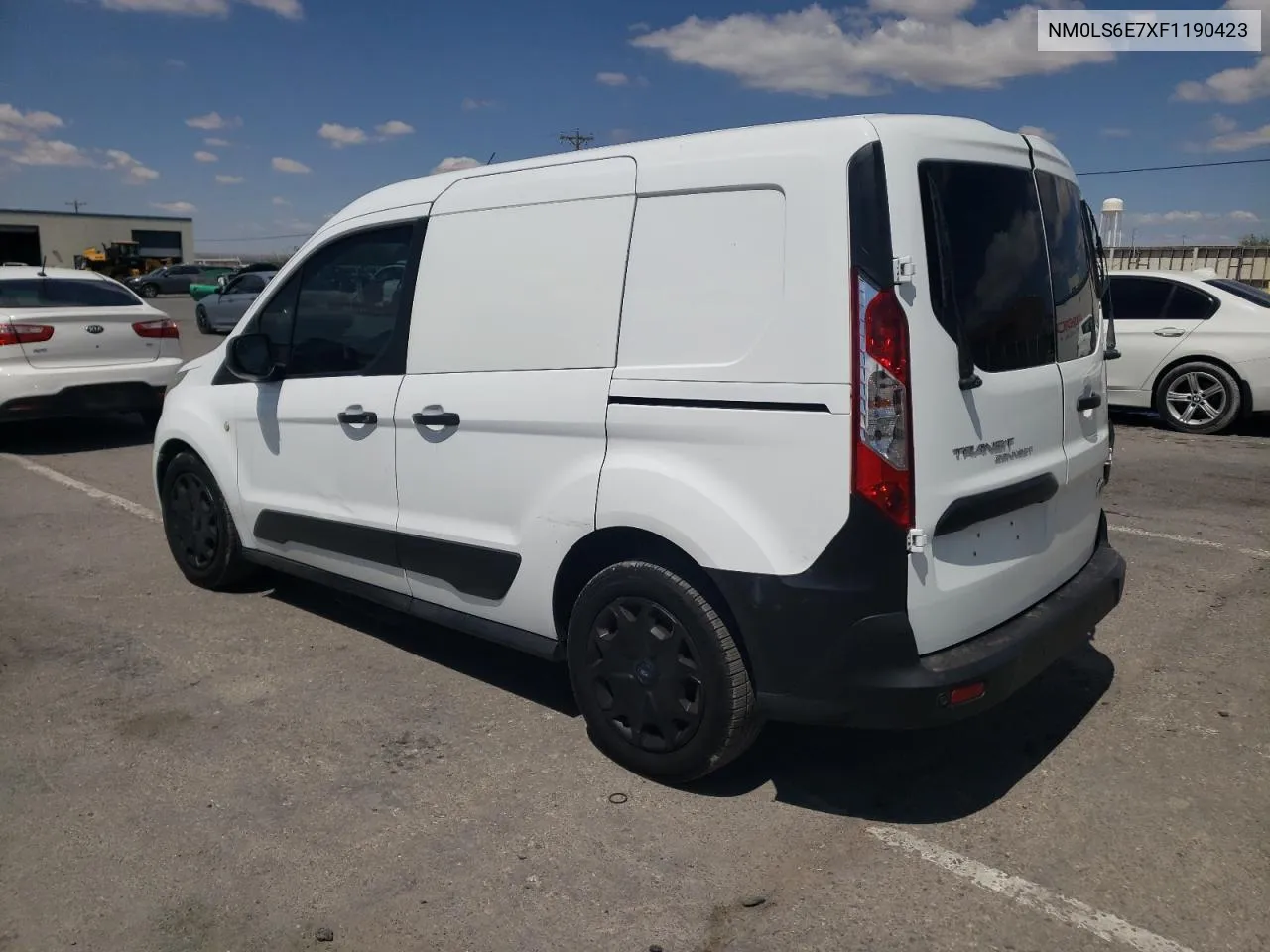 2015 Ford Transit Connect Xl VIN: NM0LS6E7XF1190423 Lot: 70392784