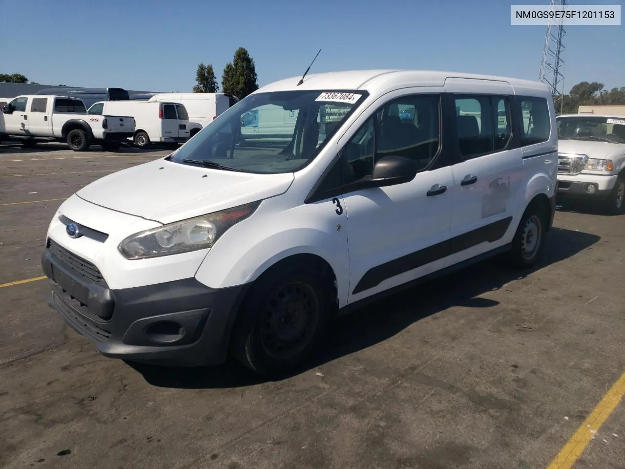 2015 Ford Transit Connect Xl VIN: NM0GS9E75F1201153 Lot: 73367084