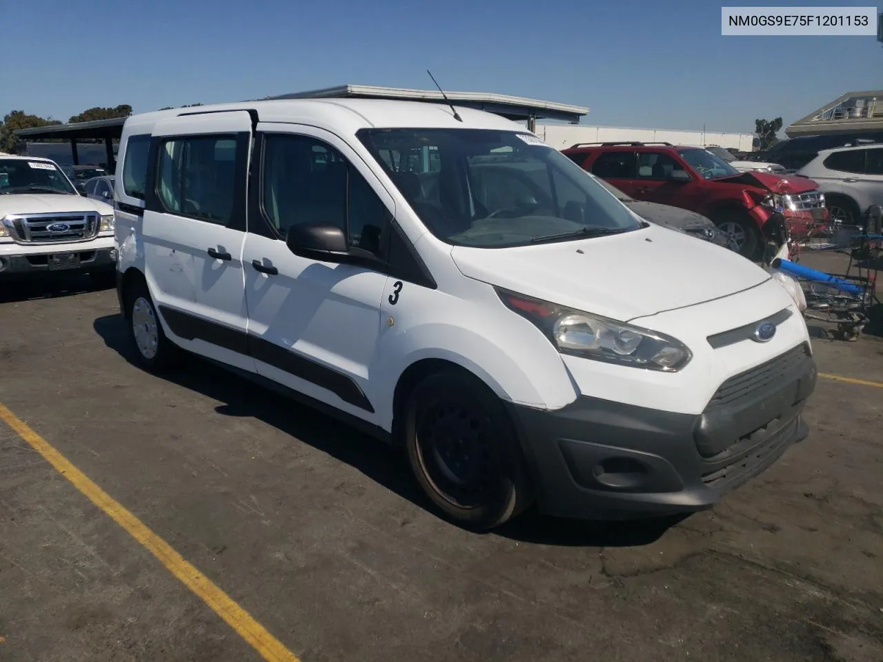 2015 Ford Transit Connect Xl VIN: NM0GS9E75F1201153 Lot: 73367084