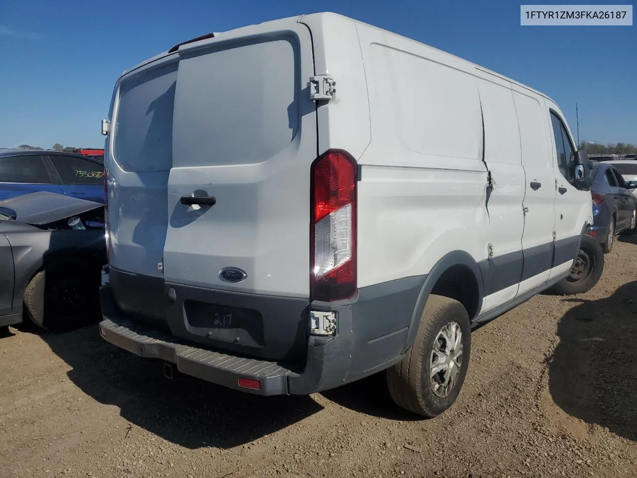 1FTYR1ZM3FKA26187 2015 Ford Transit T-250