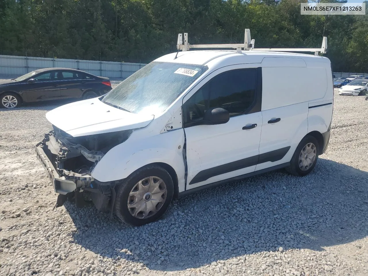 2015 Ford Transit Connect Xl VIN: NM0LS6E7XF1213263 Lot: 74268834