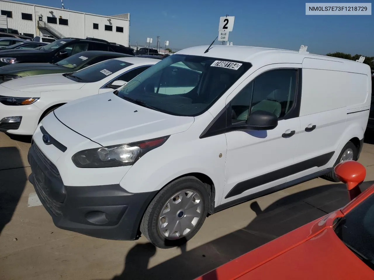 2015 Ford Transit Connect Xl VIN: NM0LS7E73F1218729 Lot: 74601164