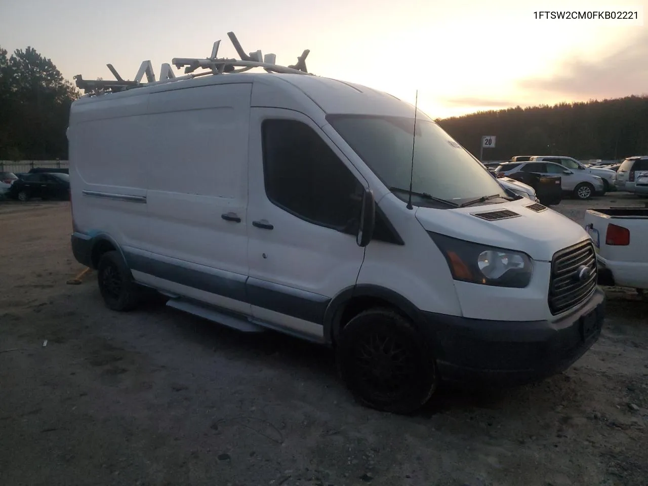 2015 Ford Transit T-350 VIN: 1FTSW2CM0FKB02221 Lot: 75933044