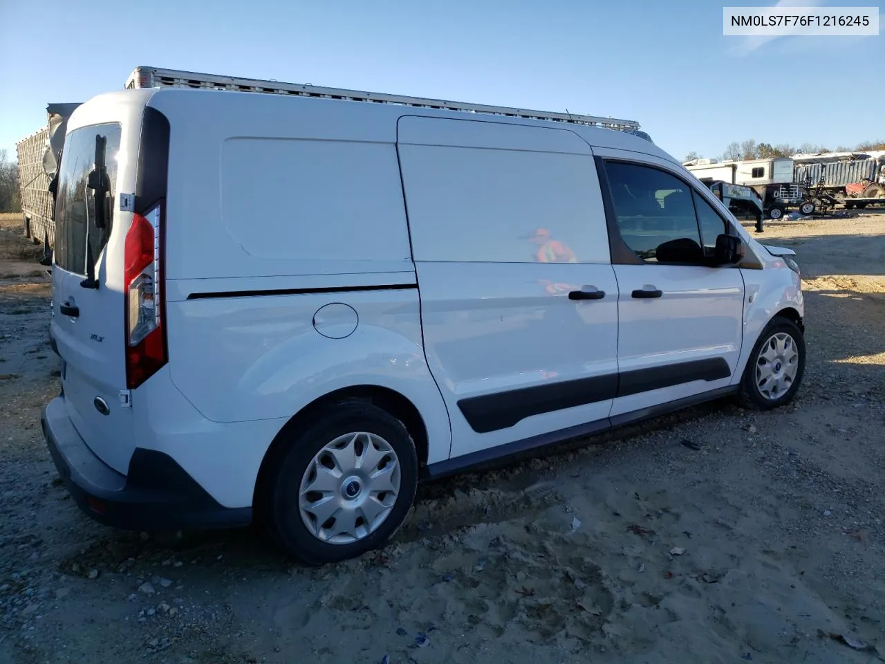 2015 Ford Transit Connect Xlt VIN: NM0LS7F76F1216245 Lot: 76123244