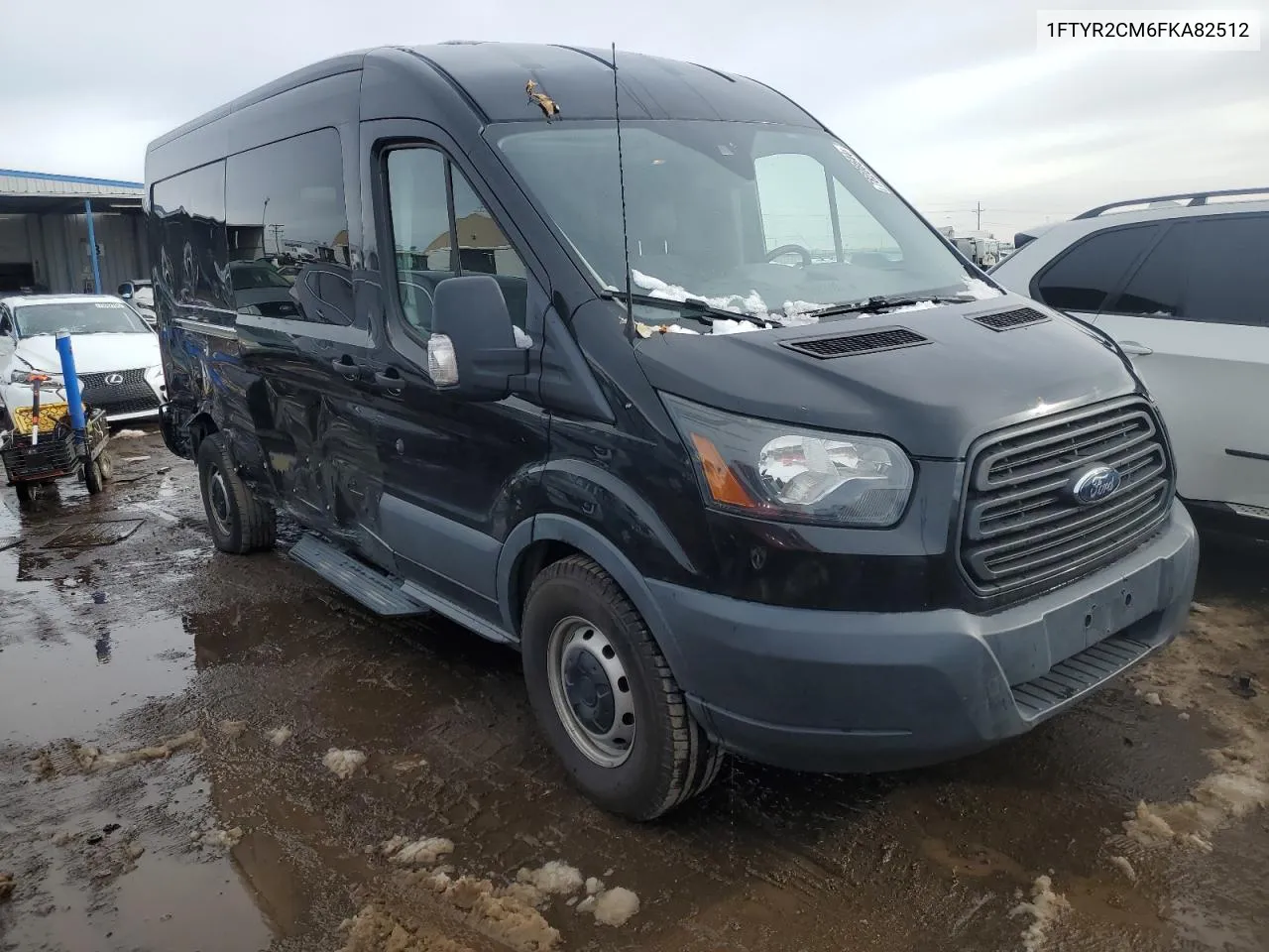 1FTYR2CM6FKA82512 2015 Ford Transit T-250