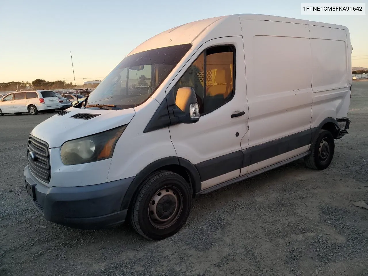 2015 Ford Transit T-150 VIN: 1FTNE1CM8FKA91642 Lot: 79518554