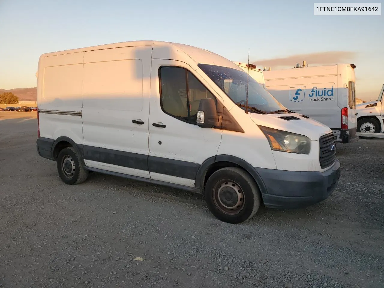 2015 Ford Transit T-150 VIN: 1FTNE1CM8FKA91642 Lot: 79518554