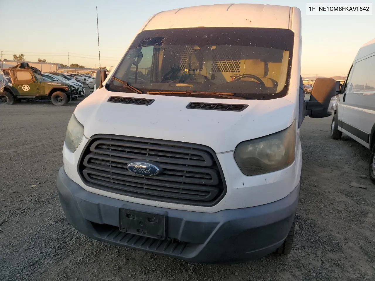 2015 Ford Transit T-150 VIN: 1FTNE1CM8FKA91642 Lot: 79518554