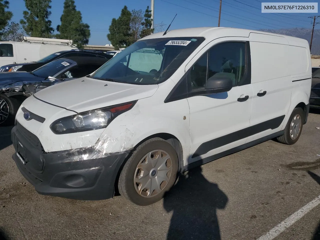 2015 Ford Transit Connect Xl VIN: NM0LS7E76F1226310 Lot: 79655204