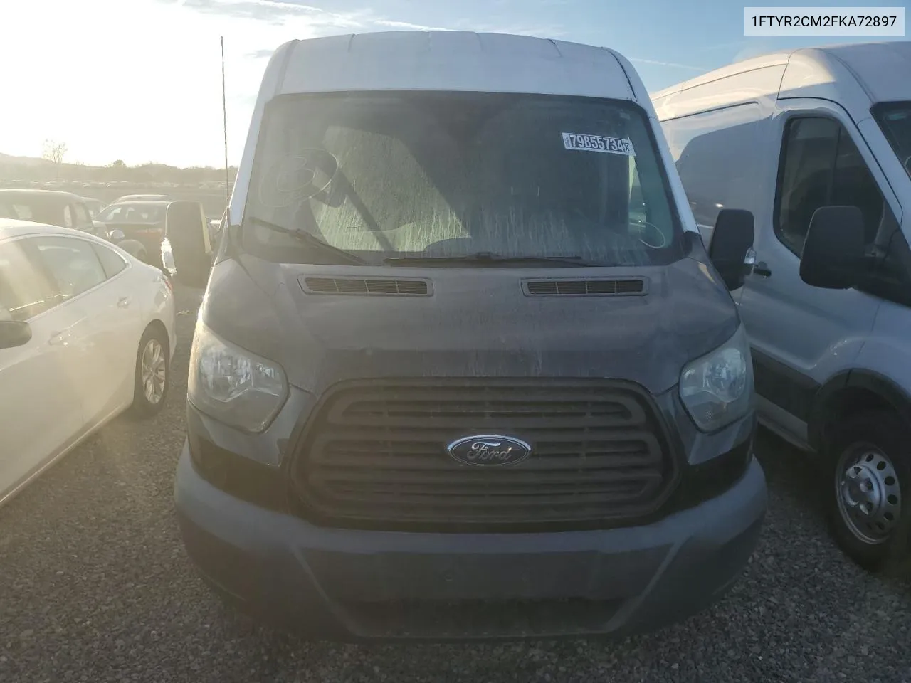 2015 Ford Transit T-250 VIN: 1FTYR2CM2FKA72897 Lot: 79855734