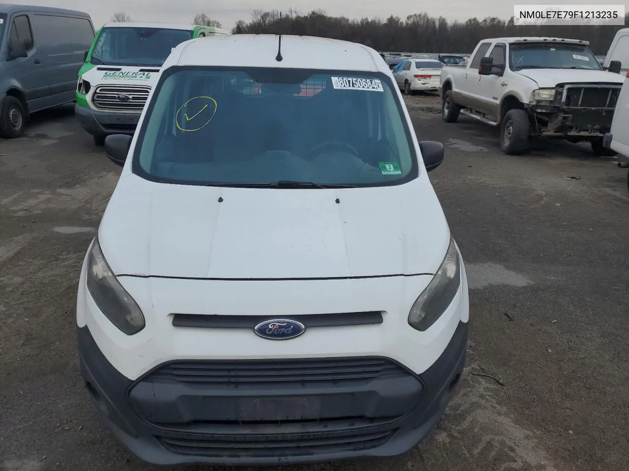 2015 Ford Transit Connect Xl VIN: NM0LE7E79F1213235 Lot: 80750684