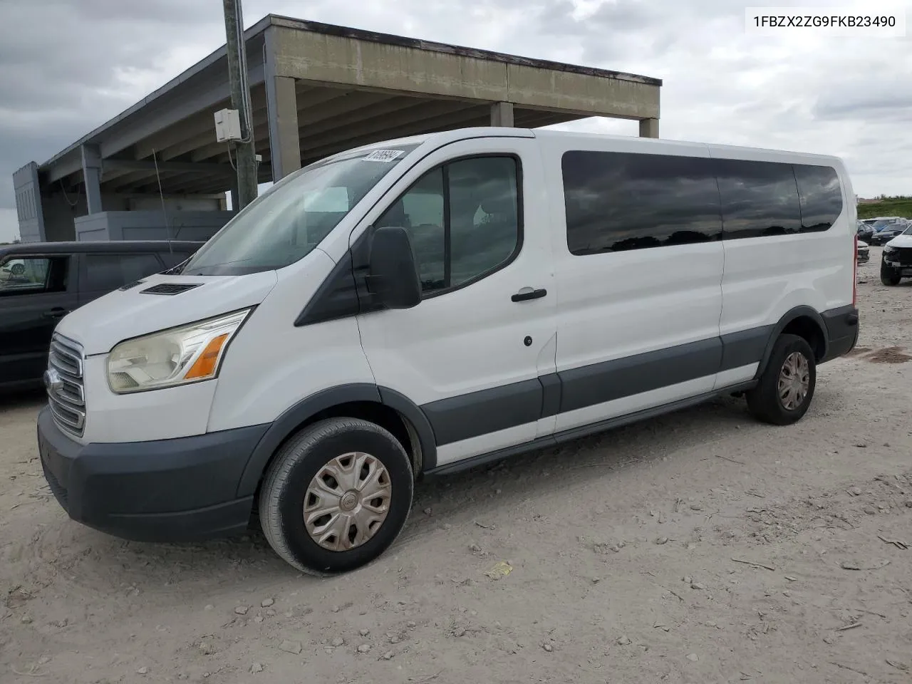 2015 Ford Transit T-350 VIN: 1FBZX2ZG9FKB23490 Lot: 81096984