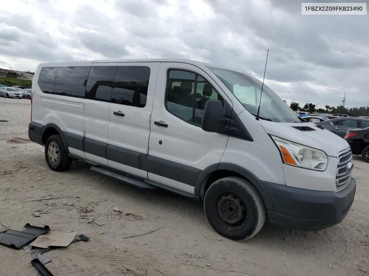 2015 Ford Transit T-350 VIN: 1FBZX2ZG9FKB23490 Lot: 81096984