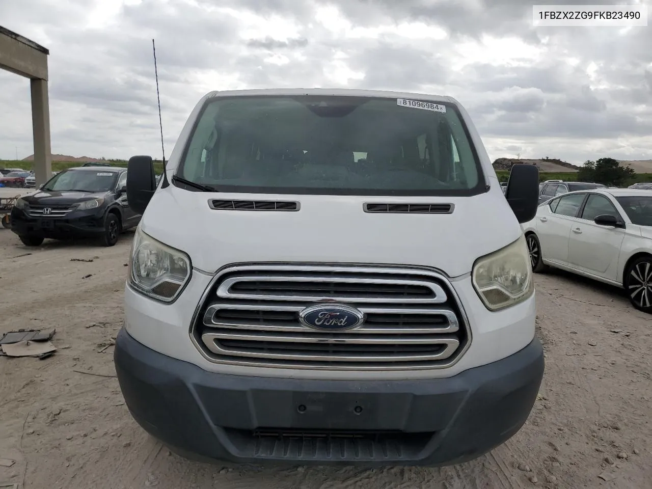 2015 Ford Transit T-350 VIN: 1FBZX2ZG9FKB23490 Lot: 81096984