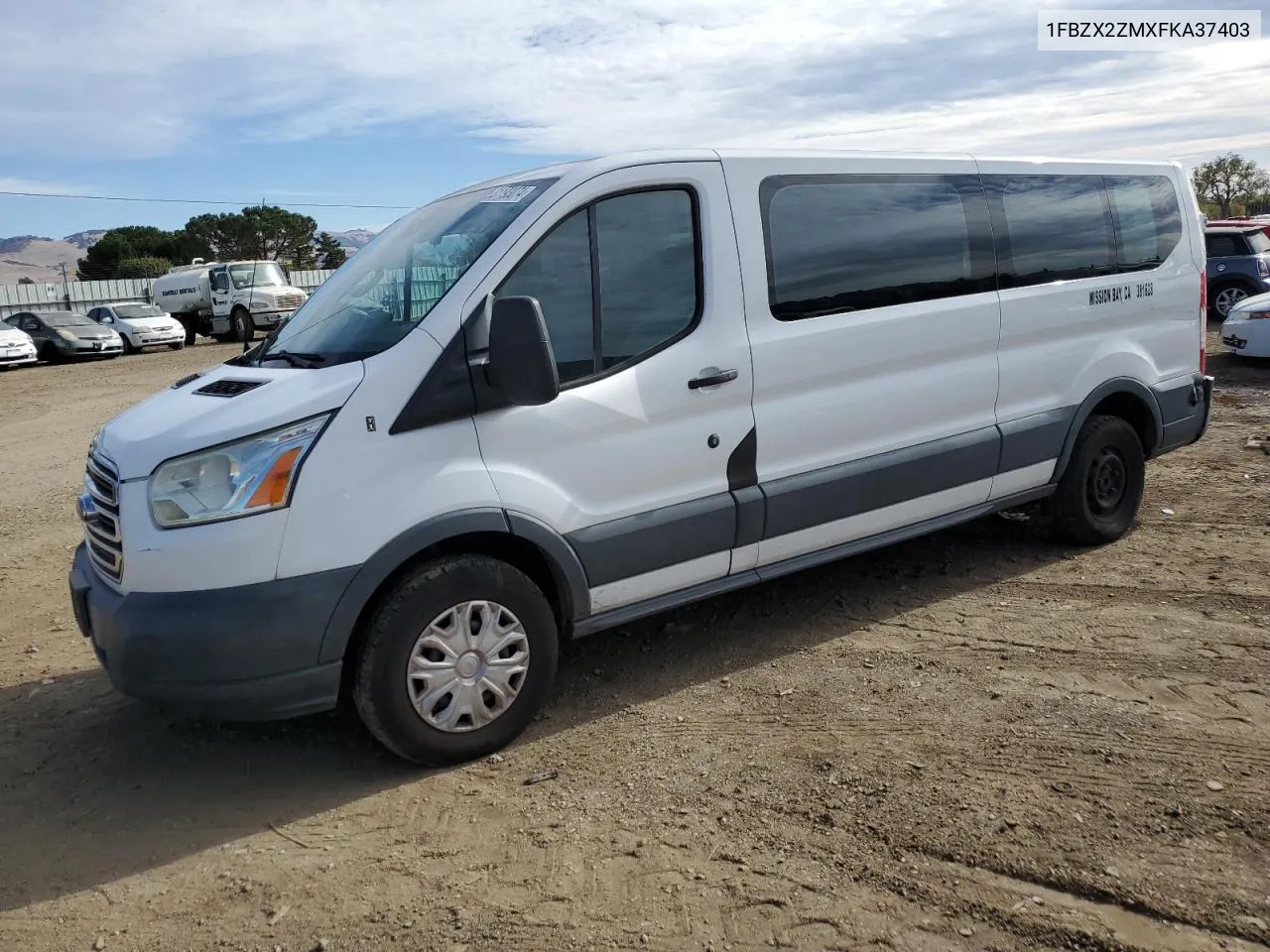 2015 Ford Transit T-350 VIN: 1FBZX2ZMXFKA37403 Lot: 81193074