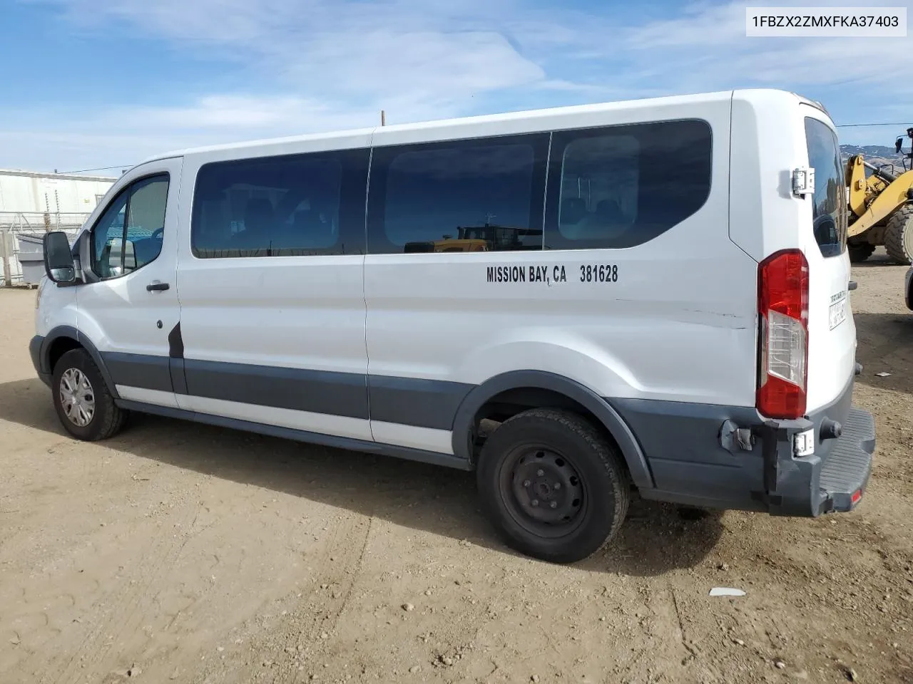 2015 Ford Transit T-350 VIN: 1FBZX2ZMXFKA37403 Lot: 81193074