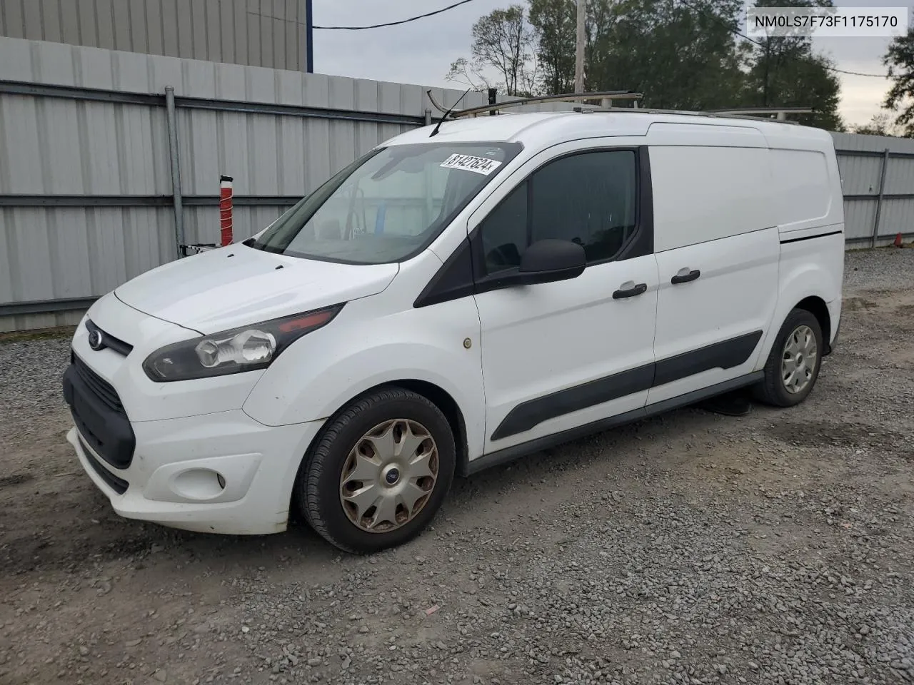 2015 Ford Transit Connect Xlt VIN: NM0LS7F73F1175170 Lot: 81427624