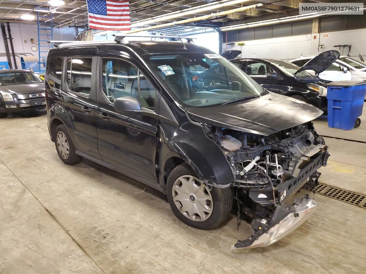 2016 Ford Transit Connect Xlt VIN: NM0AS8F79G1279631 Lot: 53958014