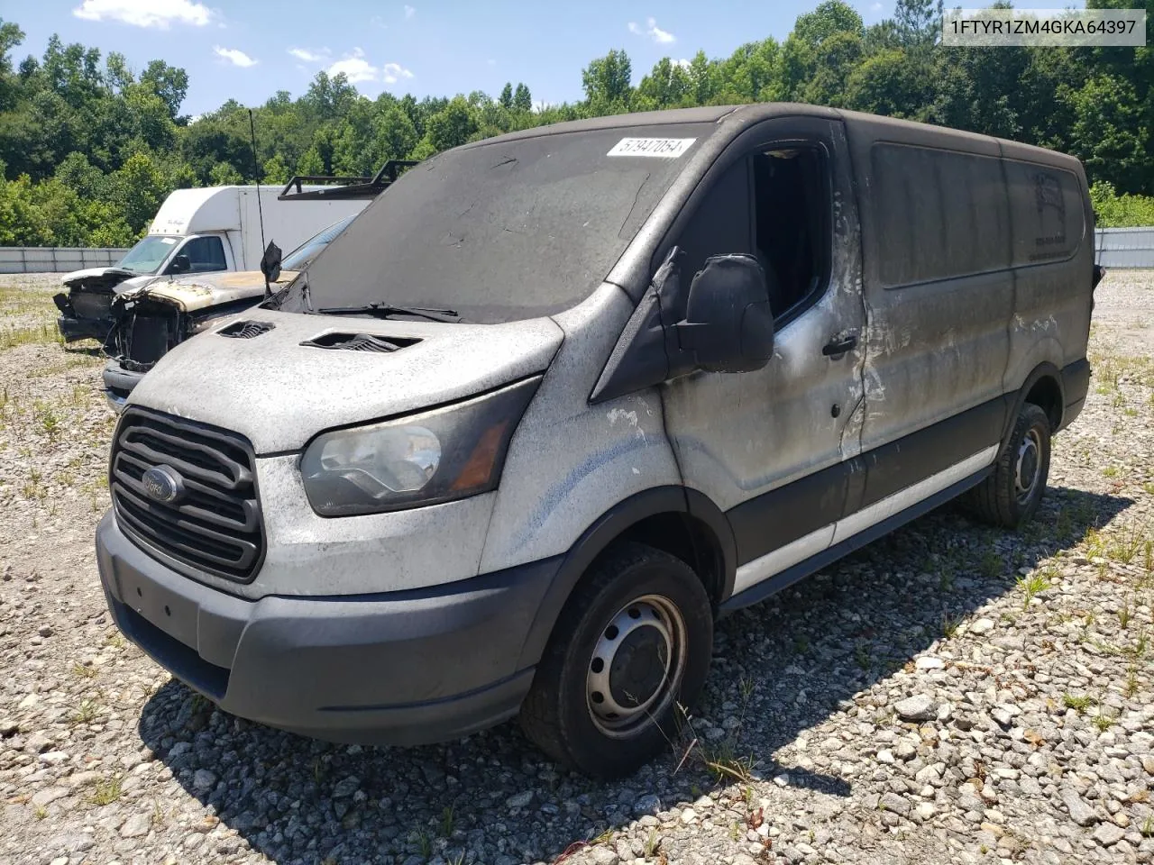 2016 Ford Transit T-250 VIN: 1FTYR1ZM4GKA64397 Lot: 57947054