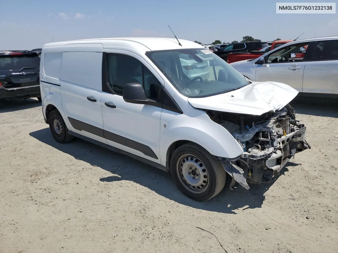 2016 Ford Transit Connect Xlt VIN: NM0LS7F76G1232138 Lot: 63915854