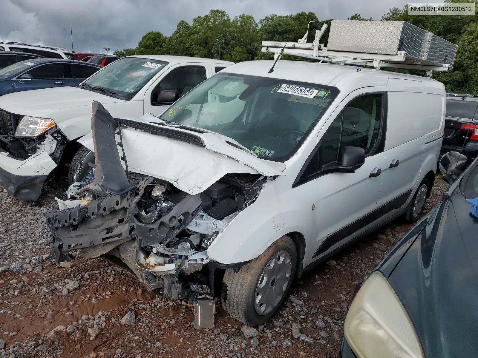 2016 Ford Transit Connect Xl VIN: NM0LS7EX0G1280512 Lot: 64056354