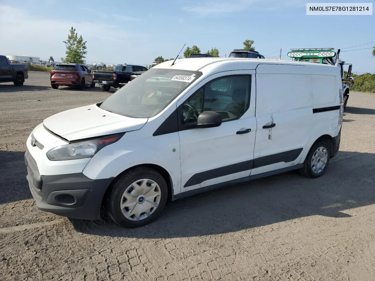 2016 Ford Transit Connect Xl VIN: NM0LS7E78G1281214 Lot: 64558374