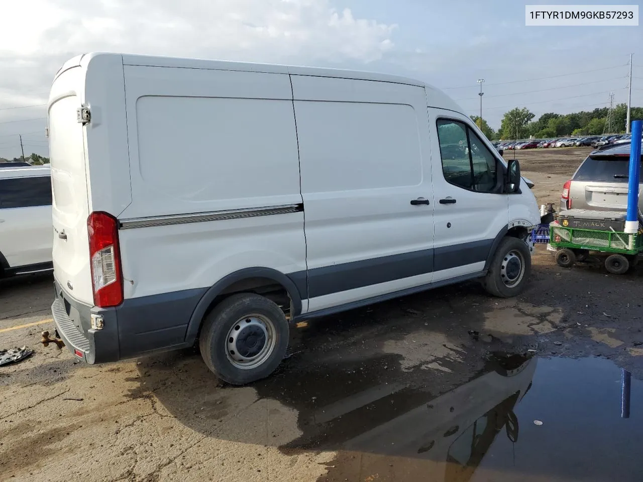 2016 Ford Transit T-250 VIN: 1FTYR1DM9GKB57293 Lot: 69603714