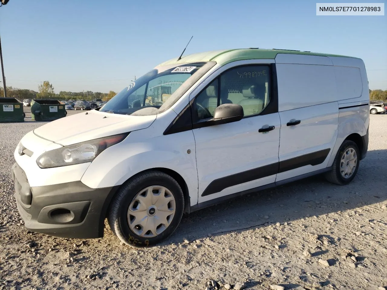 2016 Ford Transit Connect Xl VIN: NM0LS7E77G1278983 Lot: 71998734