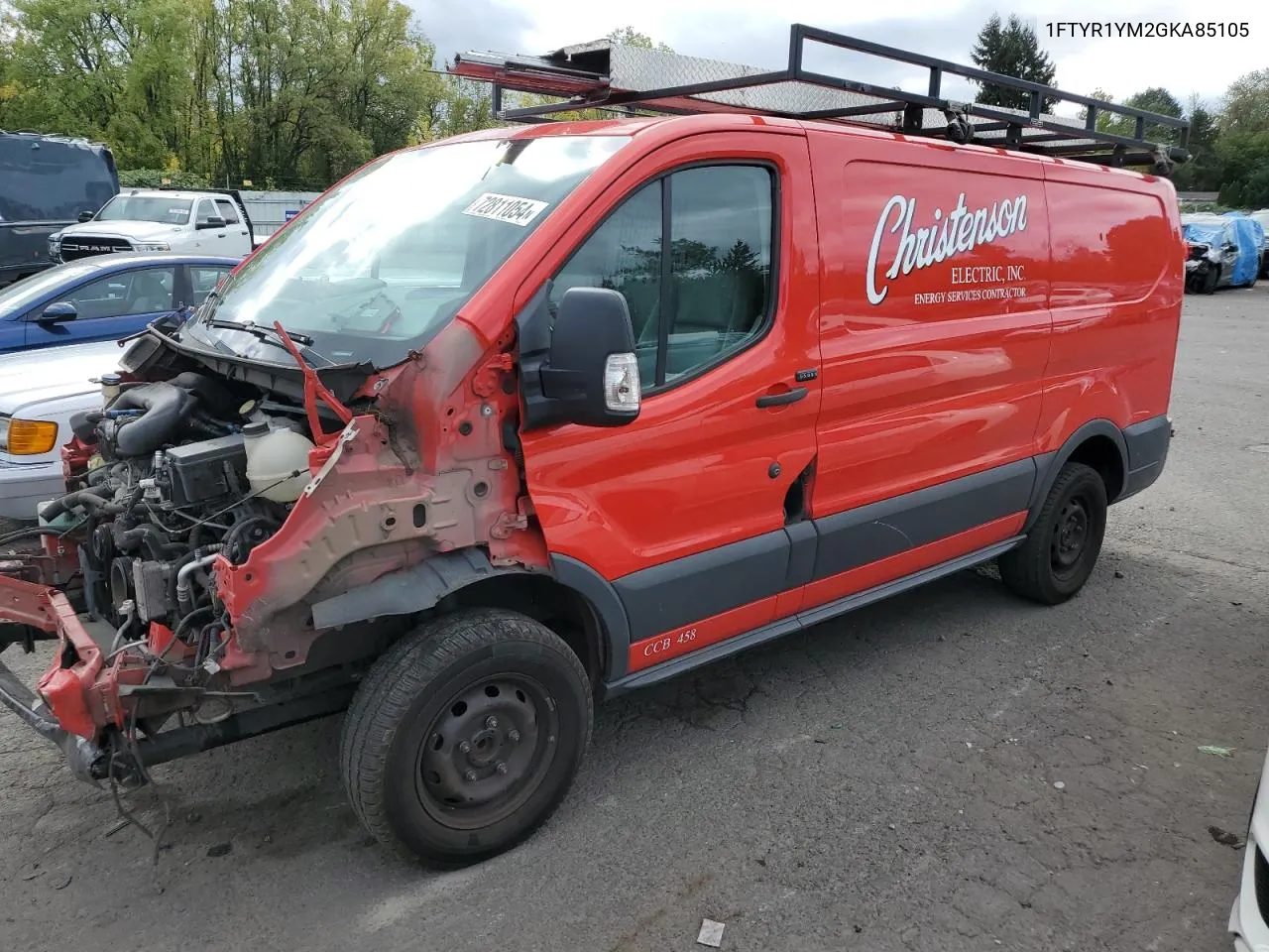 1FTYR1YM2GKA85105 2016 Ford Transit T-250