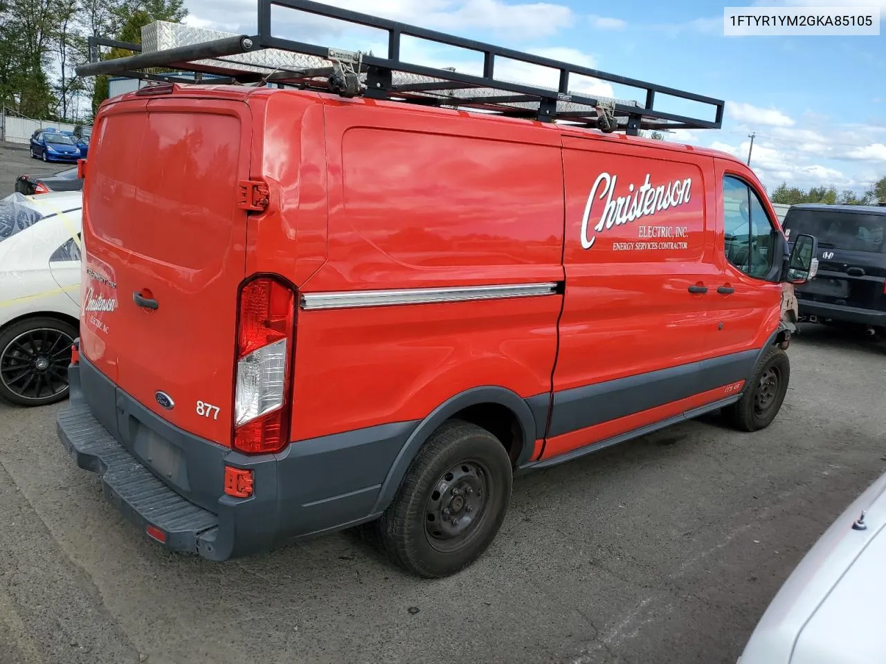 1FTYR1YM2GKA85105 2016 Ford Transit T-250