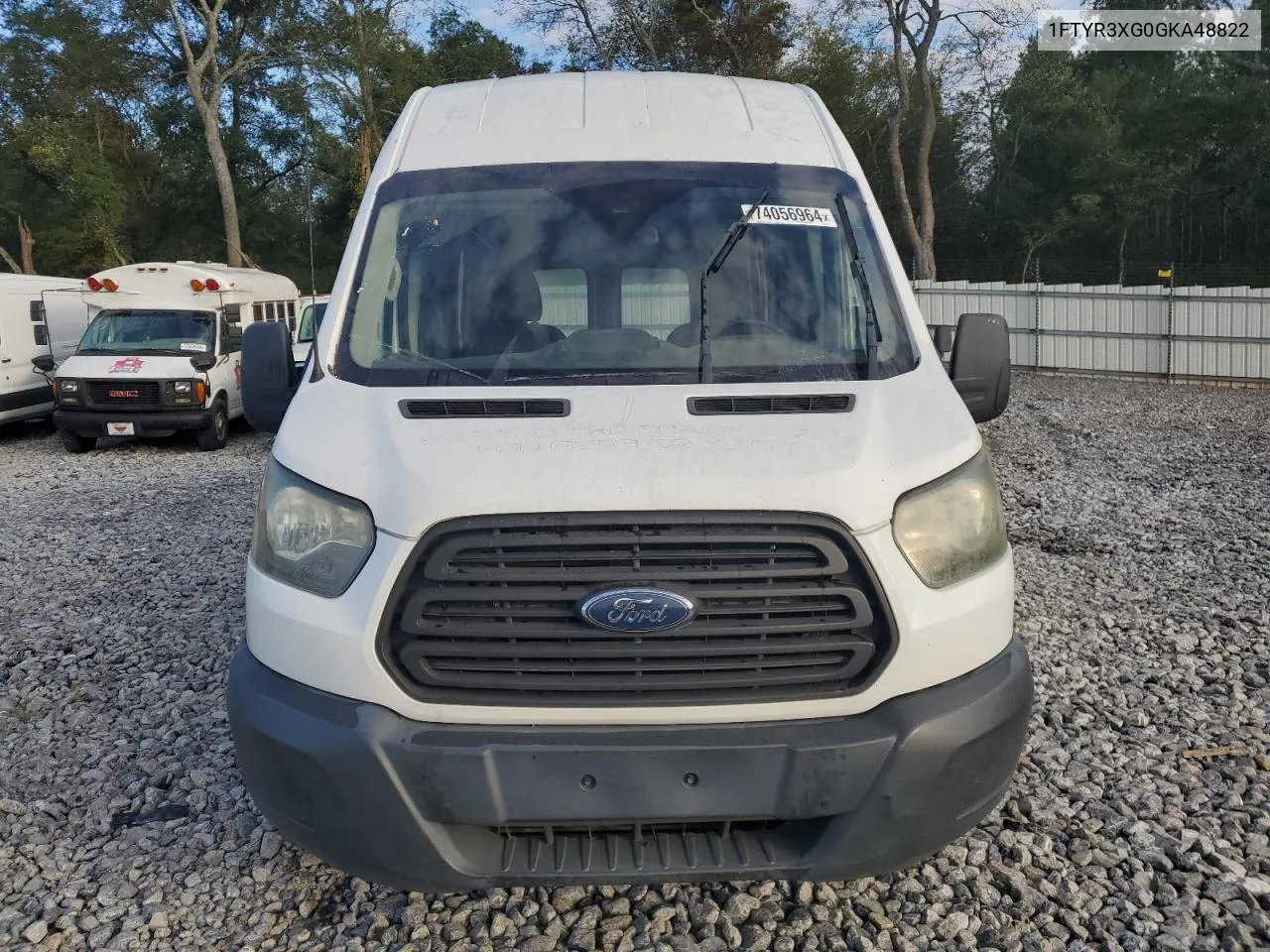 2016 Ford Transit T-250 VIN: 1FTYR3XG0GKA48822 Lot: 74056964