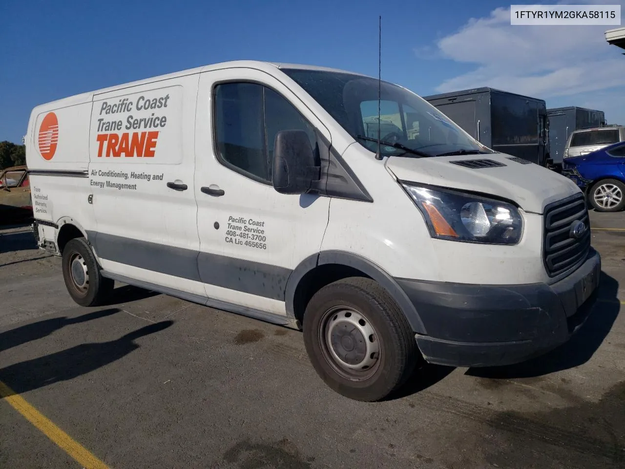 1FTYR1YM2GKA58115 2016 Ford Transit T-250