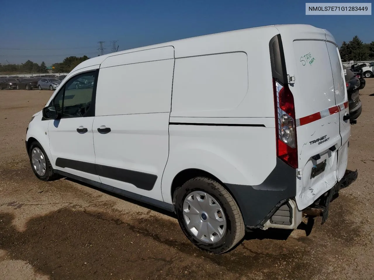 2016 Ford Transit Connect Xl VIN: NM0LS7E71G1283449 Lot: 75039574