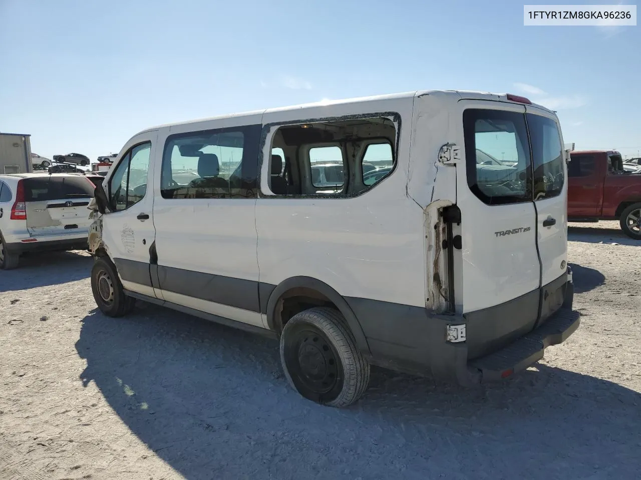 2016 Ford Transit T-250 VIN: 1FTYR1ZM8GKA96236 Lot: 75602724