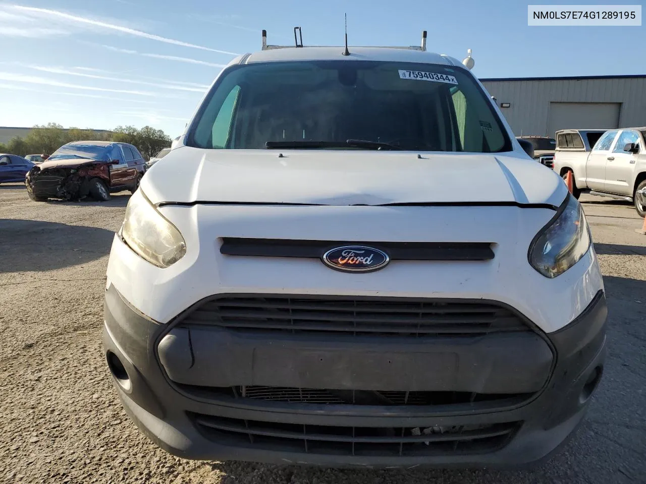 2016 Ford Transit Connect Xl VIN: NM0LS7E74G1289195 Lot: 75940344