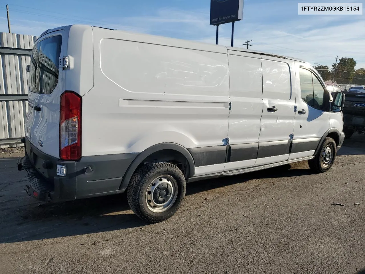 2016 Ford Transit T-250 VIN: 1FTYR2ZM0GKB18154 Lot: 77129434