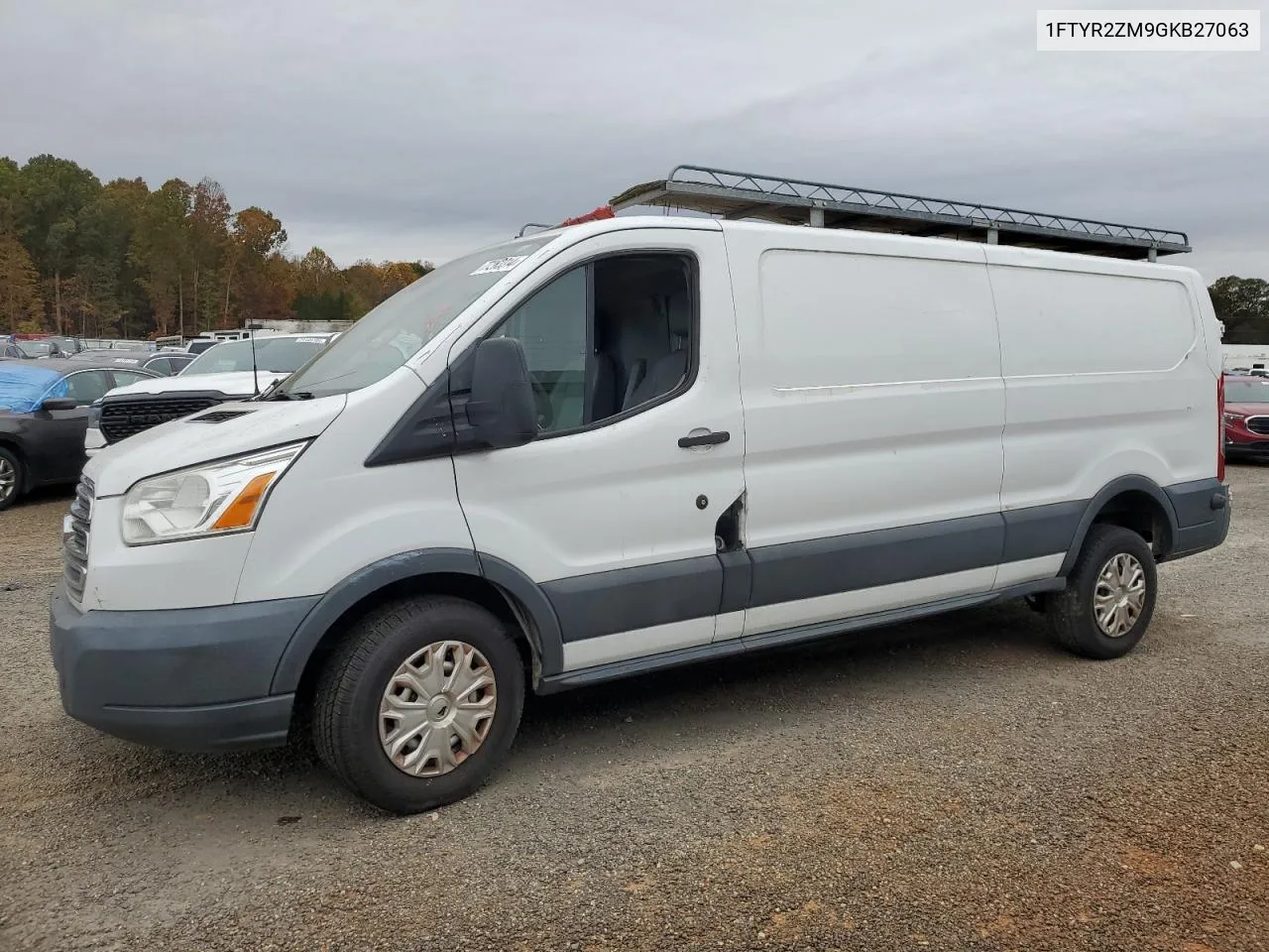 2016 Ford Transit T-250 VIN: 1FTYR2ZM9GKB27063 Lot: 77283314