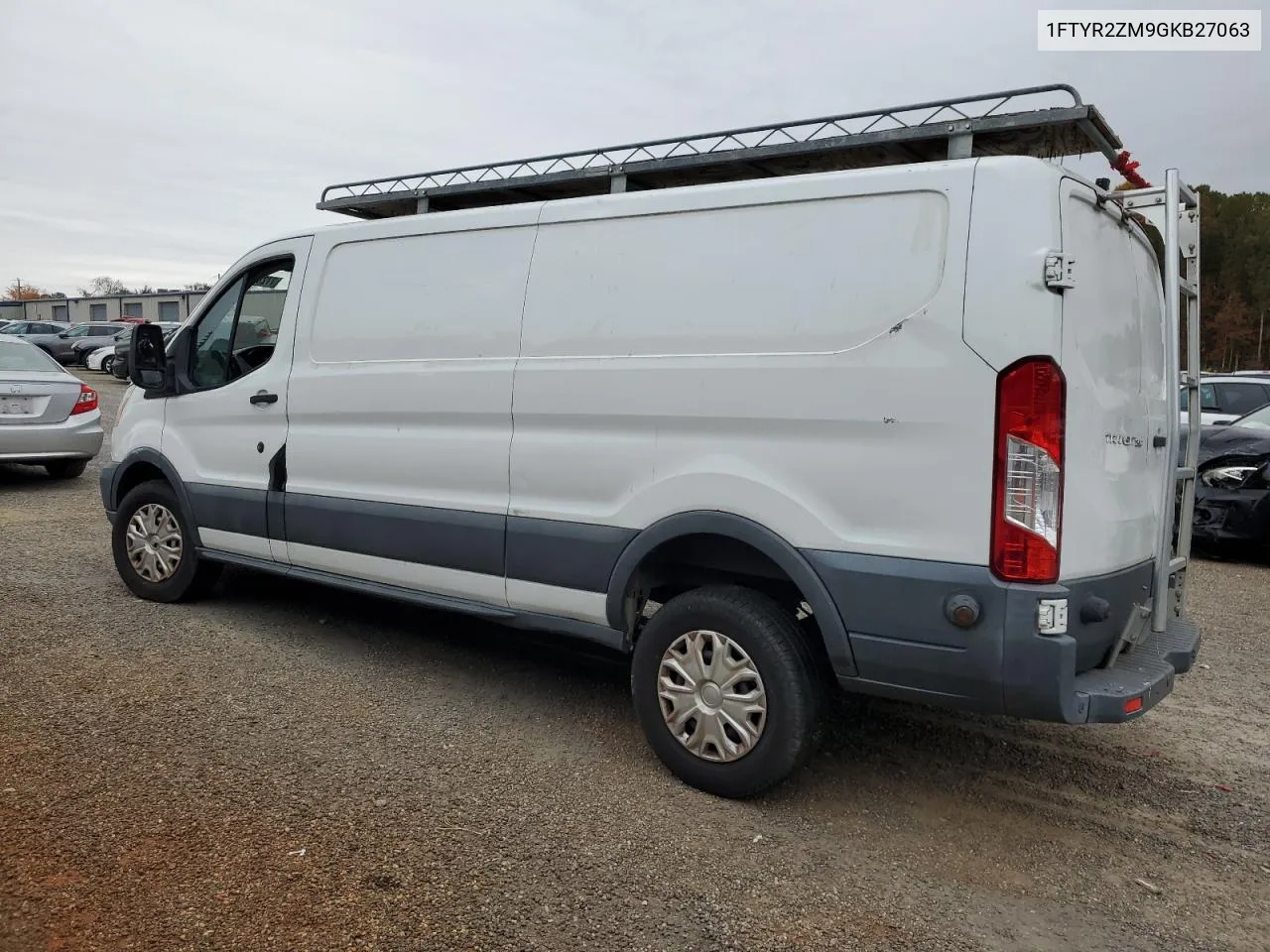 2016 Ford Transit T-250 VIN: 1FTYR2ZM9GKB27063 Lot: 77283314