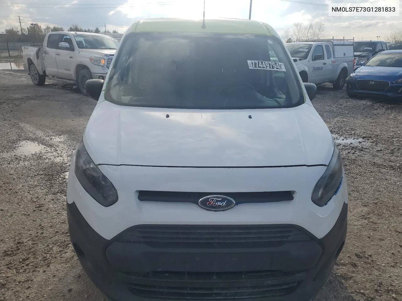 2016 Ford Transit Connect Xl VIN: NM0LS7E73G1281833 Lot: 77449794