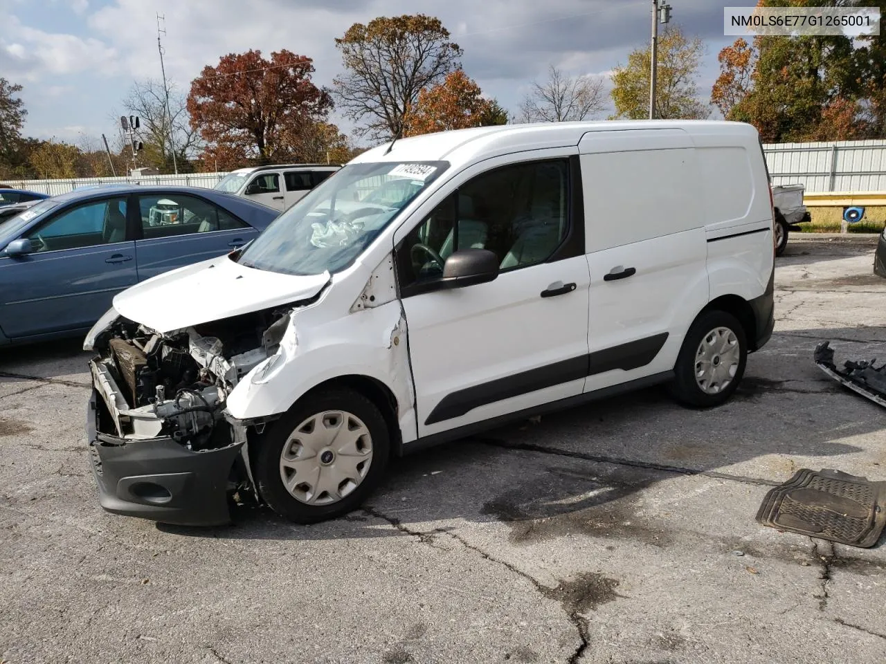 2016 Ford Transit Connect Xl VIN: NM0LS6E77G1265001 Lot: 77492594