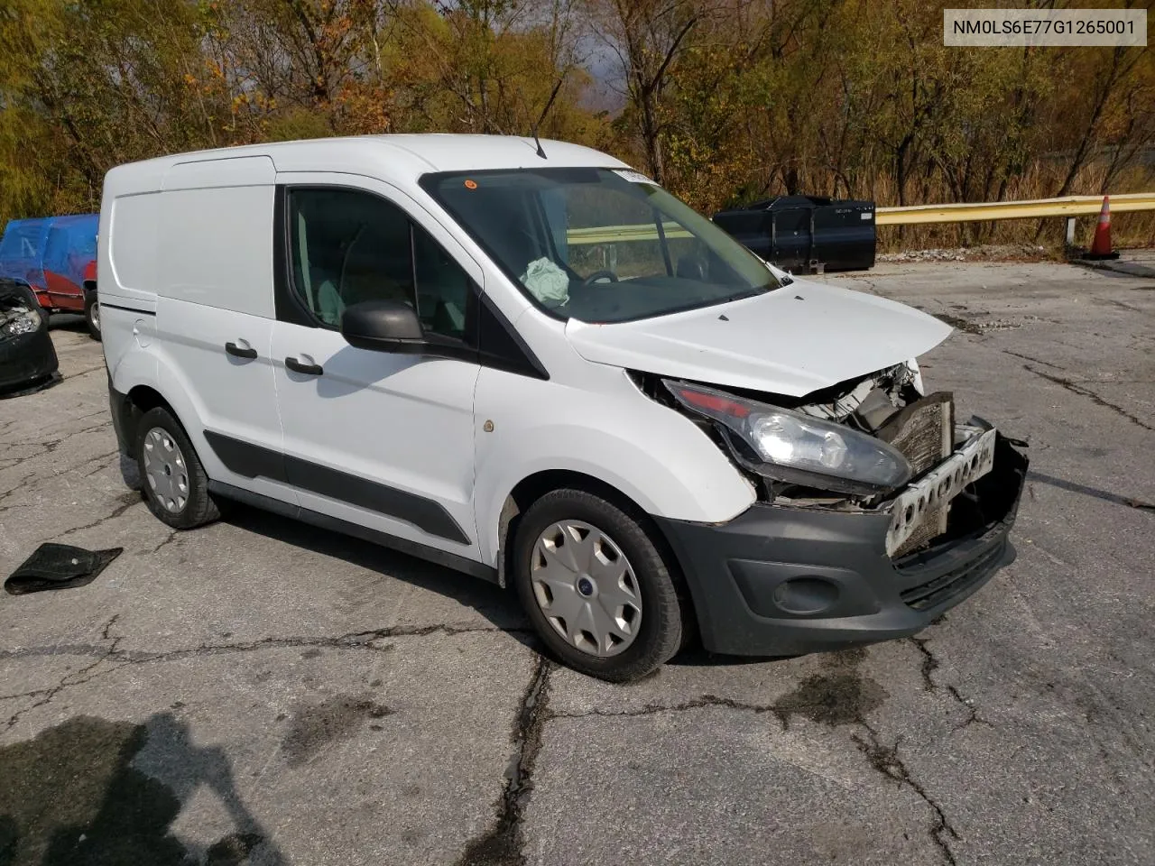 2016 Ford Transit Connect Xl VIN: NM0LS6E77G1265001 Lot: 77492594