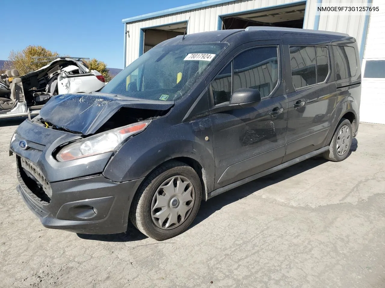 2016 Ford Transit Connect Xlt VIN: NM0GE9F73G1257695 Lot: 78017924