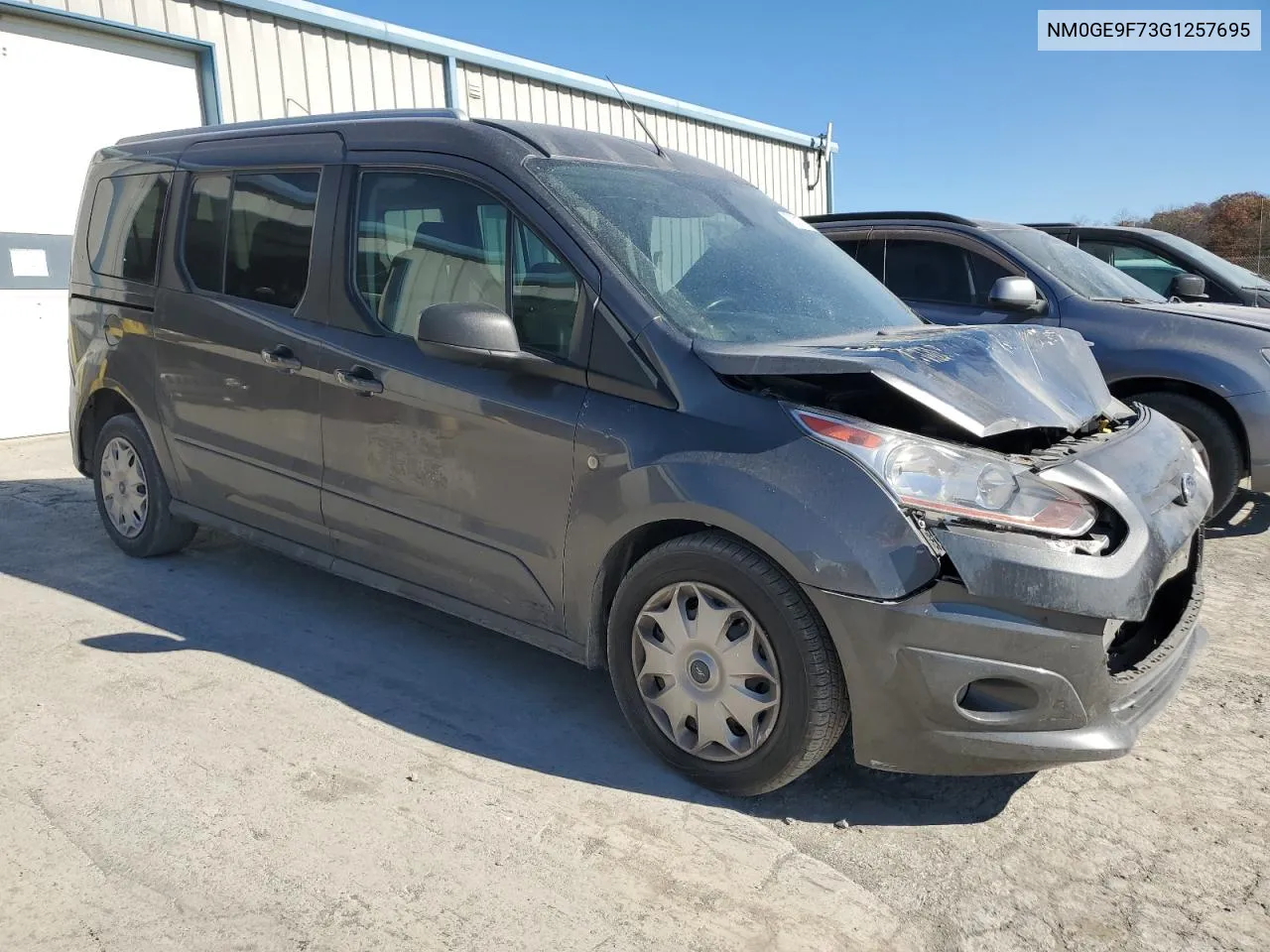 2016 Ford Transit Connect Xlt VIN: NM0GE9F73G1257695 Lot: 78017924