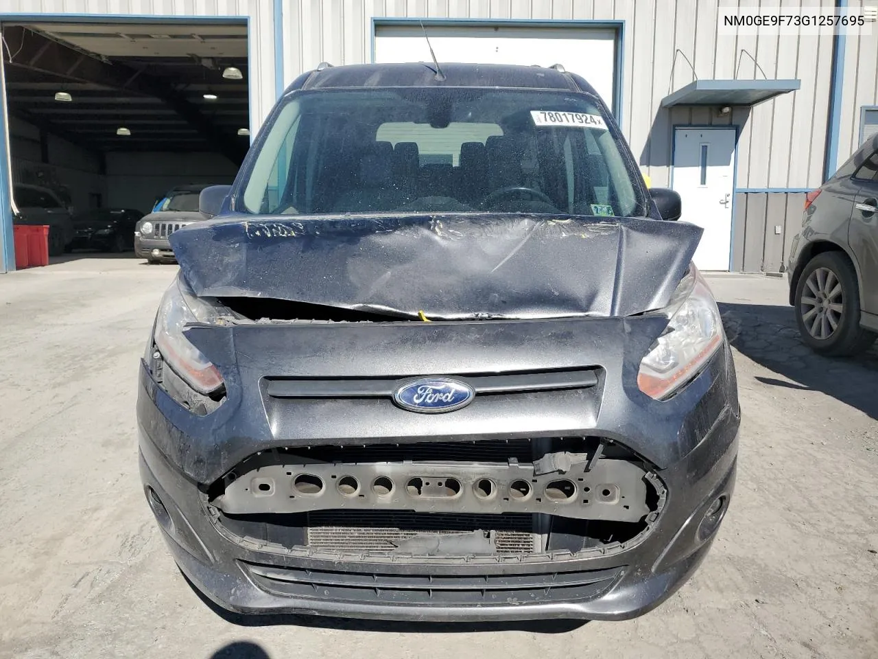 2016 Ford Transit Connect Xlt VIN: NM0GE9F73G1257695 Lot: 78017924